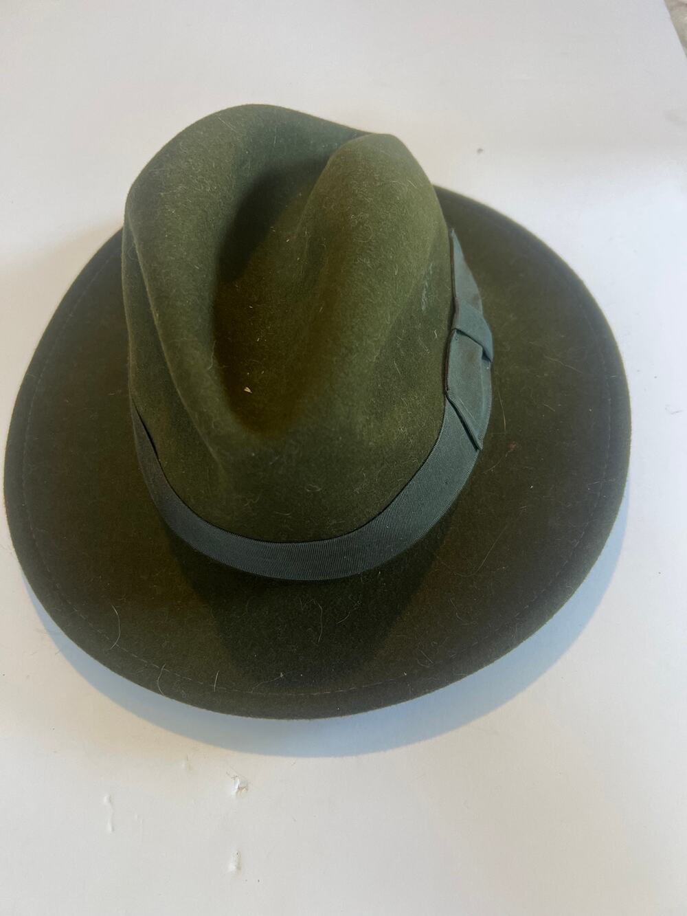 Orvis "The Original" LiteFelt Wool Fedora Hat. Size L